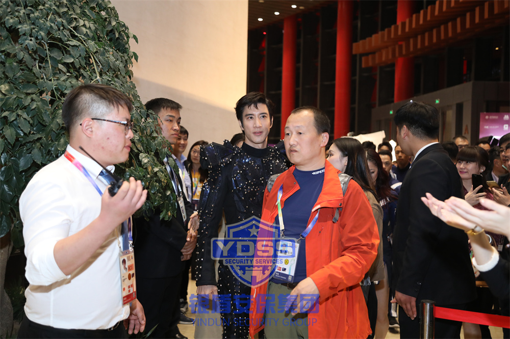 北京銀盾保安服務(wù)公司為明星演唱會提供安保服務(wù)